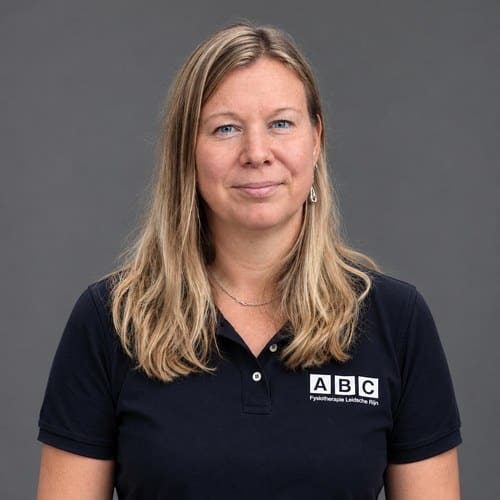 Sanne Nijenhuis, fysiotherapeut en re-integratiecoach bij ABC Fysiotherapie